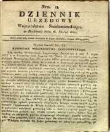 Dziennik Urzędowy Województwa Sandomierskiego, 1827, nr 11