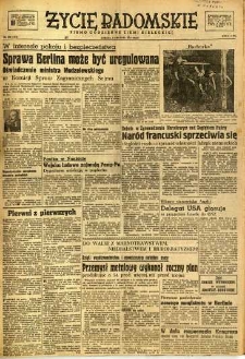Życie Radomskie, 1948, nr 334