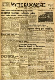 Życie Radomskie, 1948, nr 335