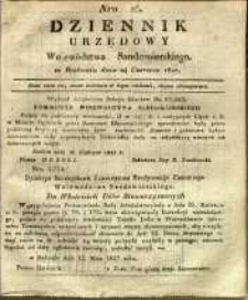 Dziennik Urzędowy Województwa Sandomierskiego, 1827, nr 25
