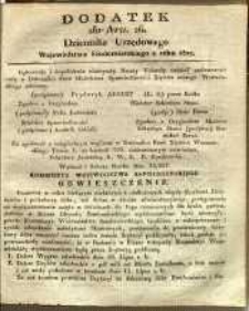 Dziennik Urzędowy Województwa Sandomierskiego, 1827, nr 26, dod.