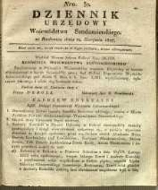 Dziennik Urzędowy Województwa Sandomierskiego, 1827, nr 32