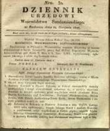 Dziennik Urzędowy Województwa Sandomierskiego, 1827, nr 32