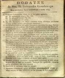 Dziennik Urzędowy Województwa Sandomierskiego, 1827, nr 33, dod.