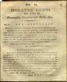 Dziennik Urzędowy Województwa Sandomierskiego, 1827, nr 38, dod. II