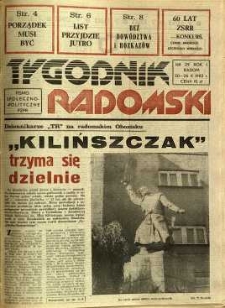 Tygodnik Radomski, 1982, R. 1, nr 29