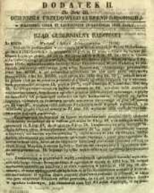 Dziennik Urzędowy Gubernii Radomskiej, 1853, nr 49, dod. II