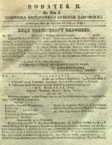 Dziennik Urzędowy Gubernii Radomskiej, 1855, nr 5, dod. II