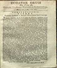 Dziennik Urzędowy Województwa Sandomierskiego, 1828, nr 18, dod. II