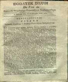 Dziennik Urzędowy Województwa Sandomierskiego, 1828, nr 41, dod. II