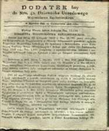 Dziennik Urzędowy Województwa Sandomierskiego, 1828, nr 42, dod. I