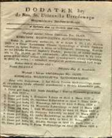 Dziennik Urzędowy Województwa Sandomierskiego, 1828, nr 50, dod. I