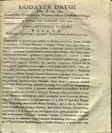 Dziennik Urzędowy Województwa Sandomierskiego, 1828, nr 50, dod. II