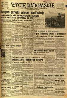 Życie Radomskie, 1949, nr 72