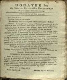Dziennik Urzędowy Województwa Sandomierskiego, 1830, nr 21, dod. I
