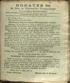 Dziennik Urzędowy Województwa Sandomierskiego, 1830, nr 21, dod. I