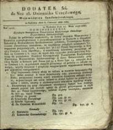 Dziennik Urzędowy Województwa Sandomierskiego, 1830, nr 23, dod. III