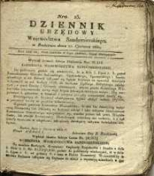 Dziennik Urzędowy Województwa Sandomierskiego, 1830, nr 25