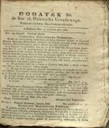 Dziennik Urzędowy Województwa Sandomierskiego, 1830, nr 25, dod. III