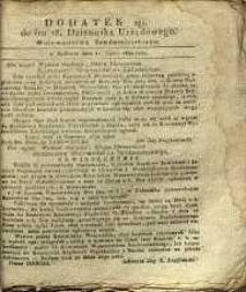 Dziennik Urzędowy Województwa Sandomierskiego, 1830, nr 28, dod. II