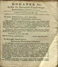 Dziennik Urzędowy Województwa Sandomierskiego, 1830, nr 35, dod. I