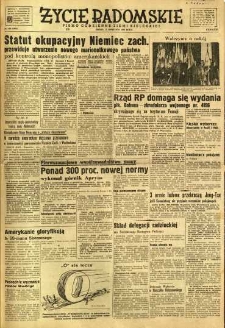 Życie Radomskie, 1949, nr 102