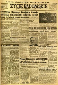 Życie Radomskie, 1949, nr 111
