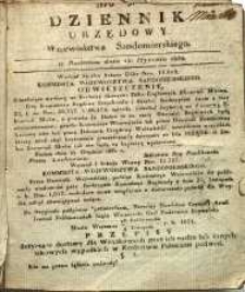 Dziennik Urzędowy Województwa Sandomierskiego, 1832, nr 3