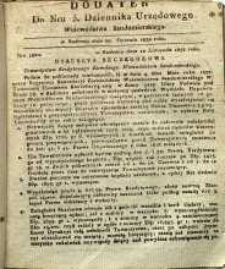 Dziennik Urzędowy Województwa Sandomierskiego, 1832, nr 5, dod.