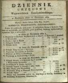 Dziennik Urzędowy Województwa Sandomierskiego, 1832, nr 16