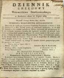 Dziennik Urzędowy Województwa Sandomierskiego, 1832, nr 30