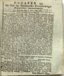 Dziennik Urzędowy Województwa Sandomierskiego, 1832, nr 30, dod. II