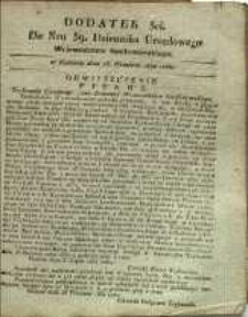 Dziennik Urzędowy Województwa Sandomierskiego, 1832, nr 39, dod. III