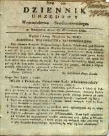 Dziennik Urzędowy Województwa Sandomierskiego, 1832, nr 40