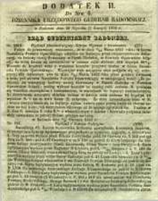 Dziennik Urzędowy Gubernii Radomskiej, 1857, nr 6, dod. II