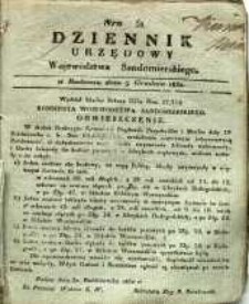 Dziennik Urzędowy Województwa Sandomierskiego, 1832, nr 51