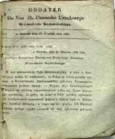 Dziennik Urzędowy Województwa Sandomierskiego, 1832, nr 53, dod.