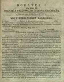 Dziennik Urzędowy Gubernii Radomskiej, 1857, nr 24, dod. I