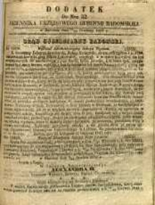 Dziennik Urzędowy Gubernii Radomskiej, 1857, nr 52 dod.