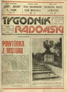Tygodnik Radomski, 1984, R. 3, nr 32