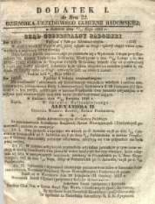 Dziennik Urzędowy Gubernii Radomskiej, 1858, nr 22, dod. I