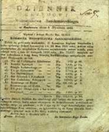 Dziennik Urzędowy Województwa Sandomierskiego, 1833, nr 1