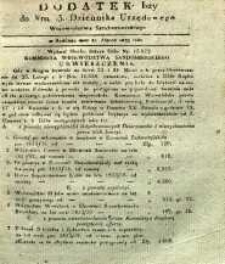 Dziennik Urzędowy Województwa Sandomierskiego, 1833, nr 13, dod. I