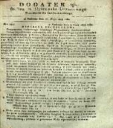 Dziennik Urzędowy Województwa Sandomierskiego, 1833, nr 22, dod. II