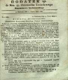 Dziennik Urzędowy Województwa Sandomierskiego, 1833, nr 27, dod. II
