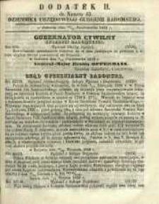 Dziennik Urzędowy Gubernii Radomskiej, 1859, nr 43, dod. II