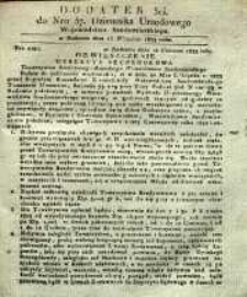 Dziennik Urzędowy Województwa Sandomierskiego, 1833, nr 37, dod. III