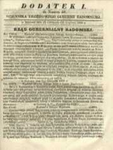 Dziennik Urzędowy Gubernii Radomskiej, 1859, nr 50, dod. I