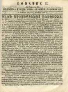 Dziennik Urzędowy Gubernii Radomskiej, 1859, nr 52, dod. II