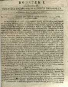 Dziennik Urzędowy Gubernii Radomskiej, 1860, nr 16, dod. I